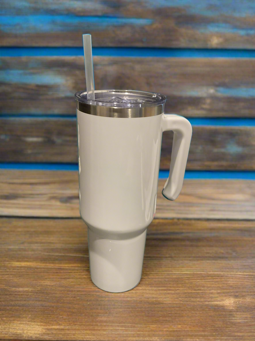 40 oz. Stainless steel tumbler