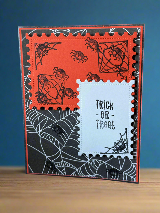 Trick-or-Treat Spiders Card