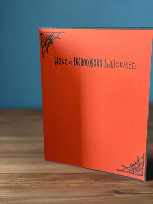 Trick-or-Treat Spiders Card